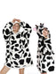 Printed Wearable Blanket Hoodie Fleece Warm Kids Sleepwear Hoody Sweatshirt