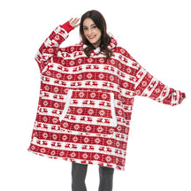 Winter Oversized Hoodies Women Giant Hoody Flannel Fleece Wearable Blanket