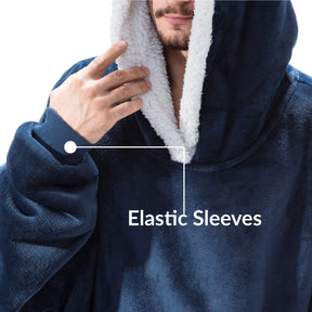 Winter Oversized Hoodies Women Giant Hoody Flannel Fleece Wearable Blanket