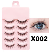 Manga Lashes Soft Natural Eyelashes Thick False Eyelashes