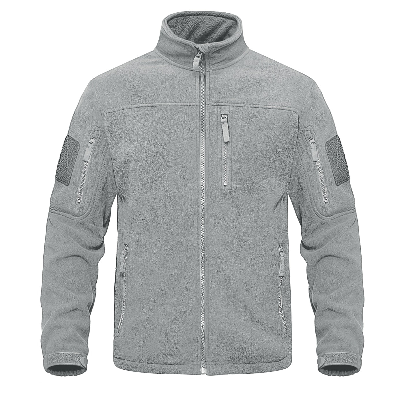Full Zip Up Tactical Army Fleece Jacket Military Thermal Warm Outwear Windbreaker