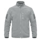 Full Zip Up Tactical Army Fleece Jacket Military Thermal Warm Outwear Windbreaker
