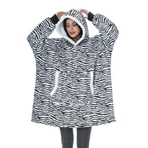 Winter Oversized Hoodies Women Giant Hoody Flannel Fleece Wearable Blanket