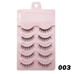 Manga Lashes Ciglia naturali morbide Ciglia finte spesse