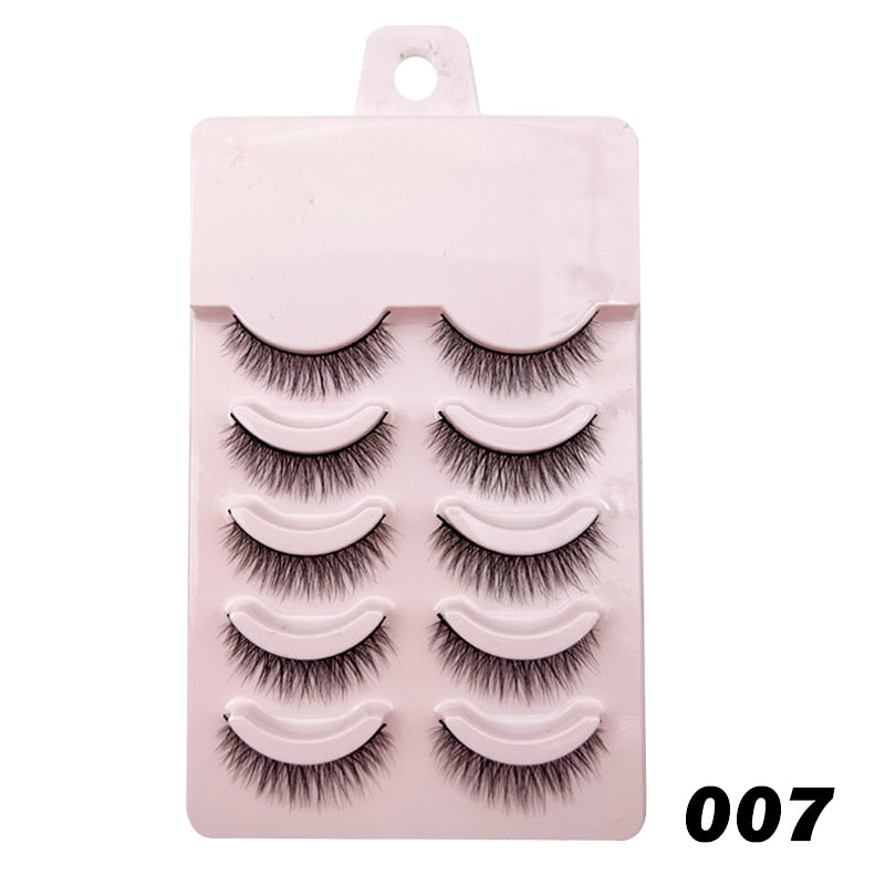 Manga Lashes Weiche natürliche Wimpern Dicke falsche Wimpern