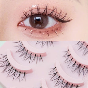 Manga Lashes Soft Natural Eyelashes Thick False Eyelashes