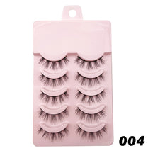 Manga Lashes Soft Natural Eyelashes Thick False Eyelashes