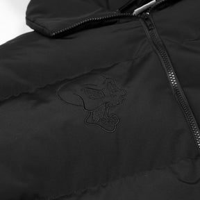 Embroidered Skull Jacket Streetwear Little Devil Designer Hood Padded Jacket Coat