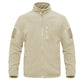 Full Zip Up Tactical Army Fleece Jacket Military Thermal Warm Outwear Windbreaker