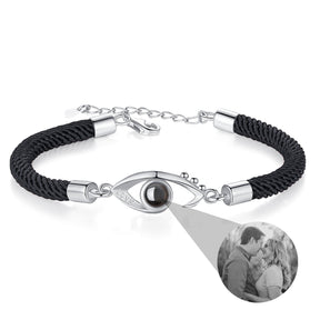 Bracciale con foto personalizzabile EyesCircle Bracciale personalizzato con foto personalizzate