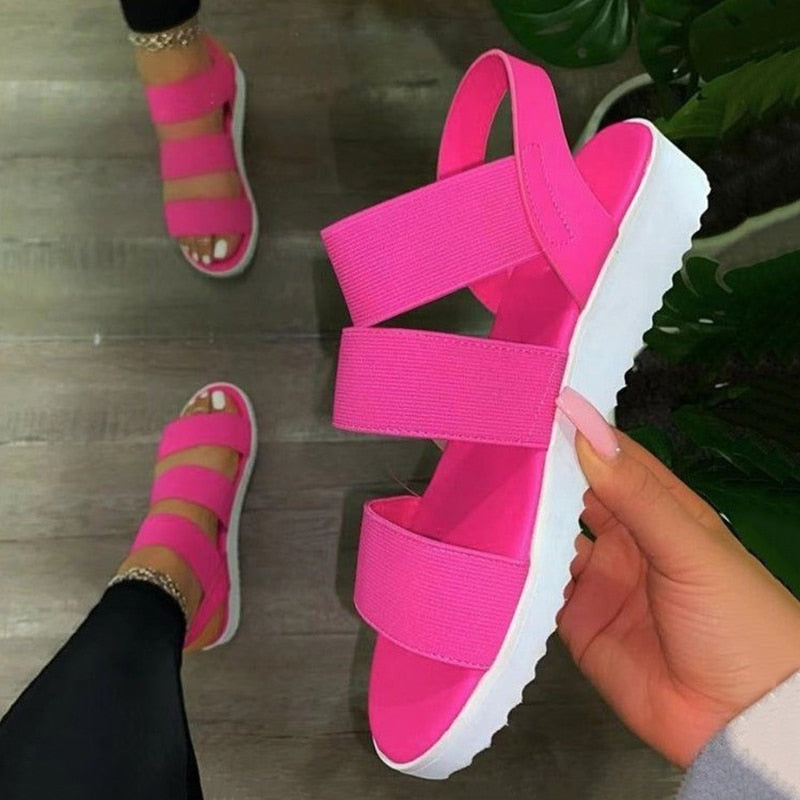 Shoes Women Sandals Sexy Walking Shoes Casual Women Shoe Slip On Ladies Shoes