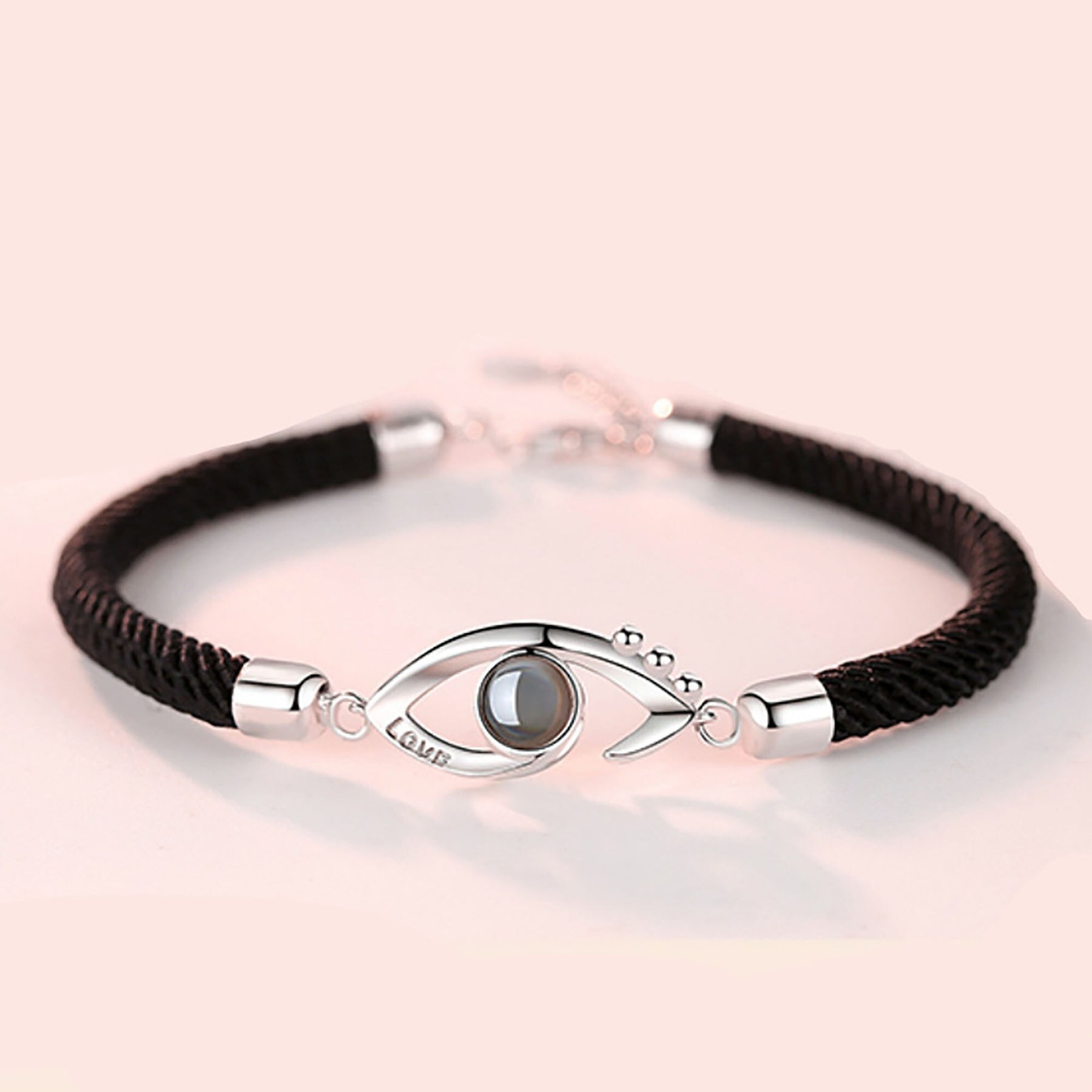 Bracciale con foto personalizzabile EyesCircle Bracciale personalizzato con foto personalizzate