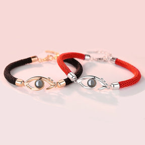 Bracciale con foto personalizzabile EyesCircle Bracciale personalizzato con foto personalizzate