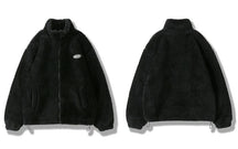 Hip Hop Winter Fleece Fluffy Jacket Streetwear