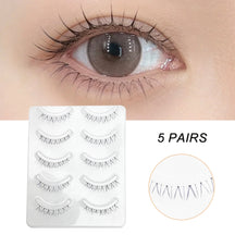 Manga Lashes Ciglia naturali morbide Ciglia finte spesse