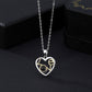 Customizable photo Necklace Round Heart Pendant Romantic Memory Projection Necklaces