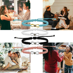 Lnfinite Cycle of Customizable Photos Bracelet Custom Projection Bracelets