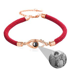 Bracciale con foto personalizzabile EyesCircle Bracciale personalizzato con foto personalizzate