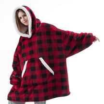 Winter Oversized Hoodies Women Giant Hoody Flannel Fleece Wearable Blanket