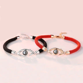 Bracciale con foto personalizzabile EyesCircle Bracciale personalizzato con foto personalizzate