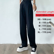 Straight Female Trousers Casual High Waist Women Long Pants