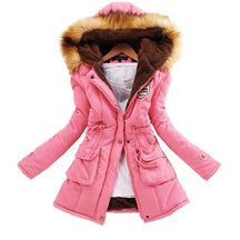 Winter Jacket Women Thick Warm Hooded Parka Mujer Cotton Padded Coat