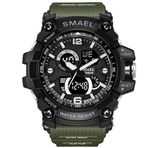 Military Watch 50m Waterproof Wristwatch LED Quartz Clock Male Digital Sports Watches Men's