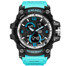 Military Watch 50m Waterproof Wristwatch LED Quartz Clock Male Digital Sports Watches Men's