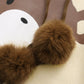 Bear Cap Hoodies Sweatshirt Top Womens Long Sleeve Cute Sweat Hooded Jumper