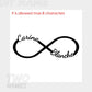 nowadaysfashion Customized Name Necklace Custom Personalized Letter Choker Necklace