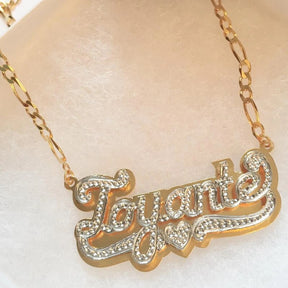 14k necklace with name