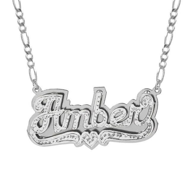 sterling silver name chain