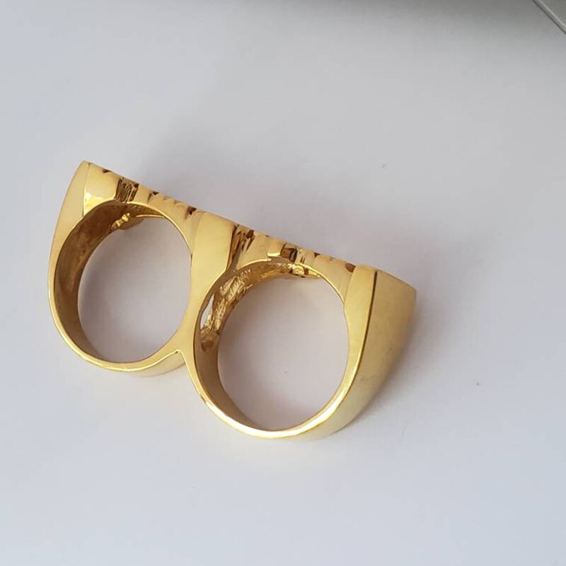 todayfashion Nome Personalizzato Anello Oro Personalità Hip Hop Anello Donne Moda Punk Lettera Anello