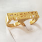 nowadaysfashion Custom Name Ring Gold Personality Hip Hop Ring Women Fashion Punk Letter Ring