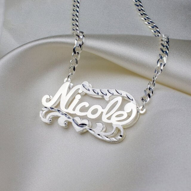 925 name necklace