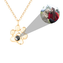 dog memorial necklace with picture Pendant Personalized Projection Necklace