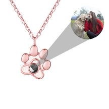 dog memorial necklace with picture Pendant Personalized Projection Necklace