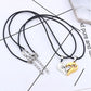matching necklaces for couples necklaces I Love You Heart-shaped Pendant Choker For Women Gift 1 Pair
