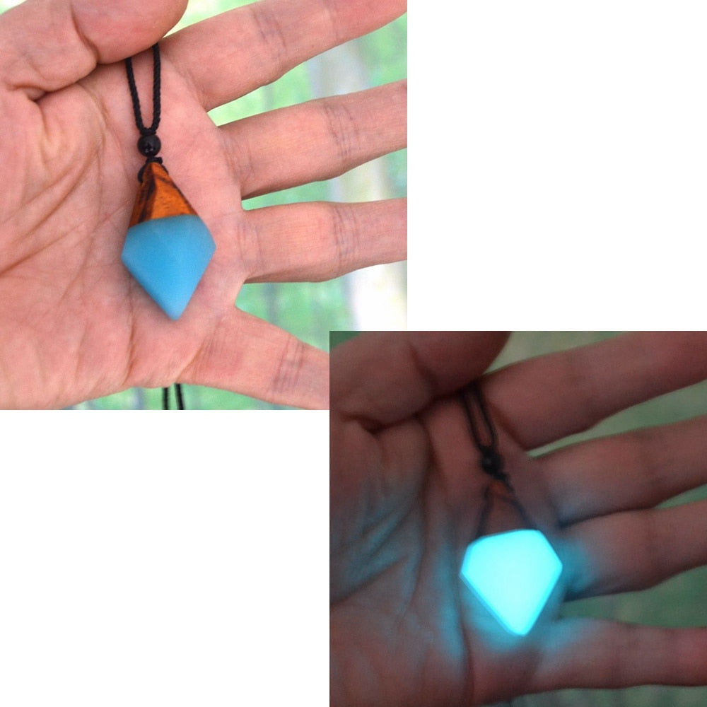 Luminous necklace, women's and men's fashion jewelry