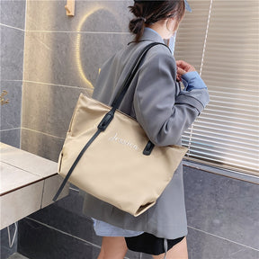 Borsa Tote Oxford personalizzabile Borsa monospalla con nome ricamato