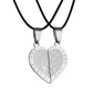 matching necklaces for couples necklaces Splice 2 PCS/Set Cat Moon Heart Pendant