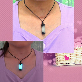 Luminous features necklace, popular jewelry, women and men adapt