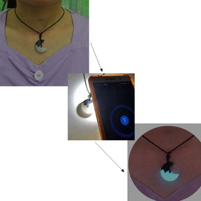 Luminous features necklace, popular jewelry, women and men adapt