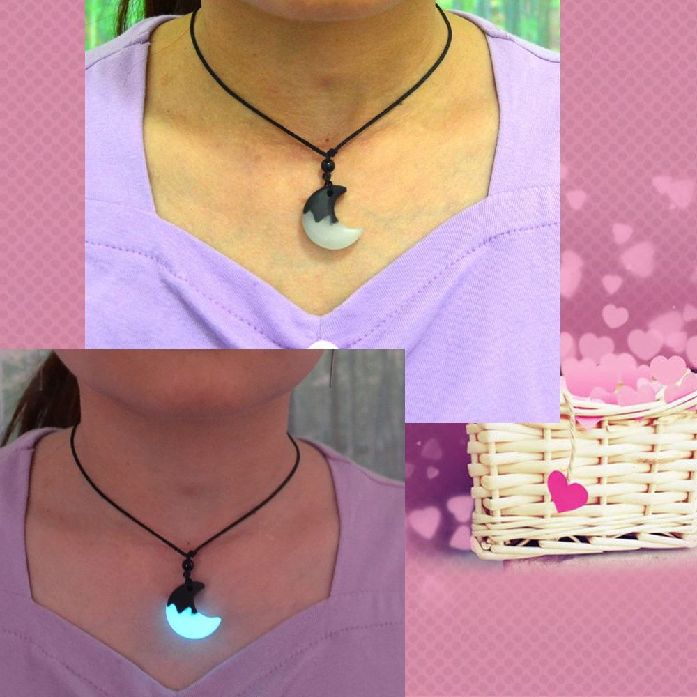 Luminous features necklace, popular jewelry, women and men adapt