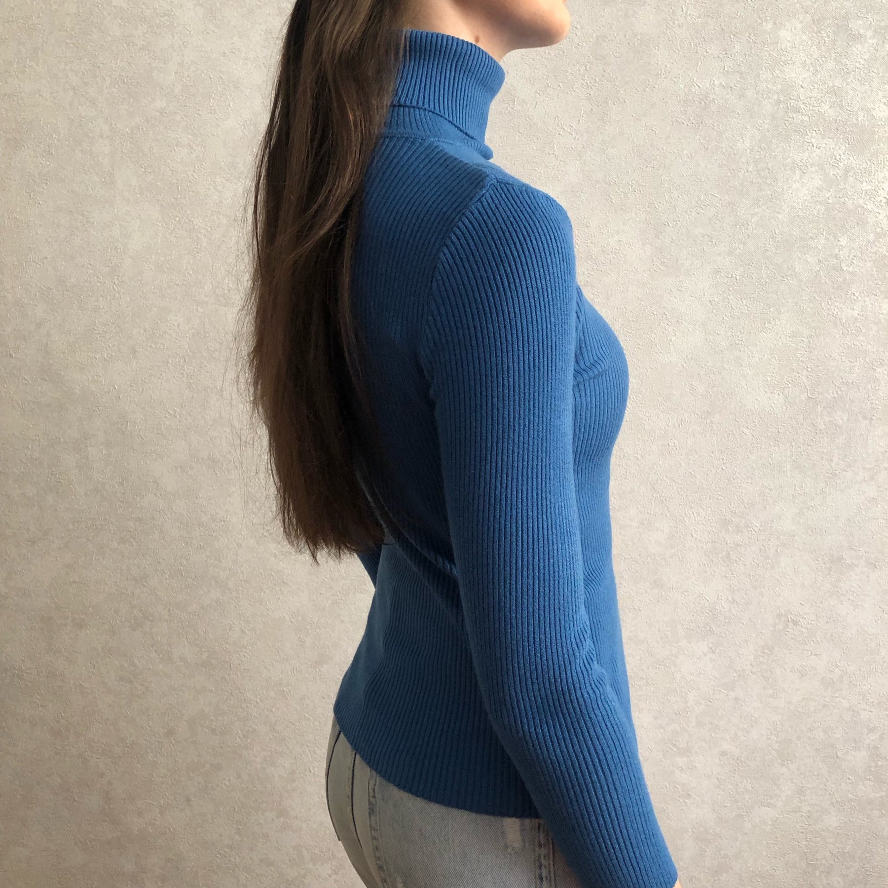 Turtleneck Women Sweaters Autumn Winter Tops Slim Women Pullover Knitted Sweater