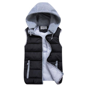 Women Plus Size Removable Hooded Thick Waistcoats Female Winter Warm Outerwear Vest