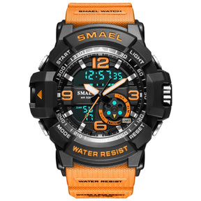 Military Watch 50m Waterproof Wristwatch LED Quartz Clock Male Digital Sports Watches Men's