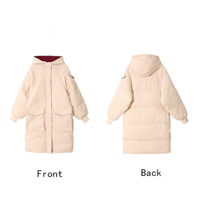 Woman Winter Parkas Long Warm 2021 Thick Coat Streetwear Clothes