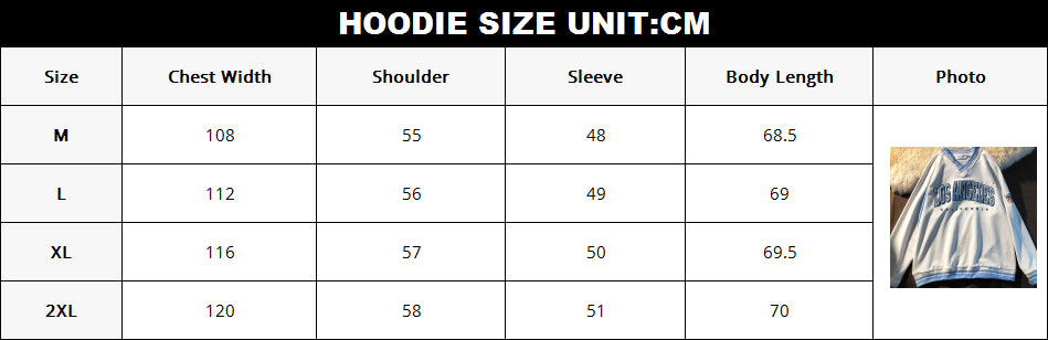 Embroidered Sweatshirts Women V Neck Oversized Sweatshirt Letter Print Long Sleeve Pullovers