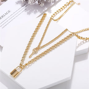 Gold Plated Necklaces Choker for Women,